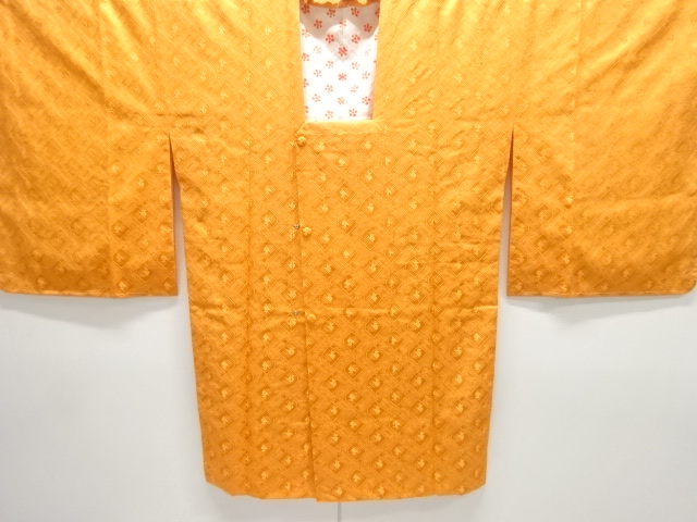 JAPANESE MICHIYUKI COAT / UNUSED / WOVEN ARISUGAWA PATTERN